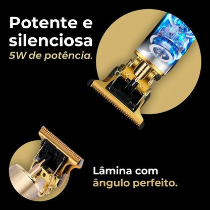 MÁQUINA DE CORTAR CABELO/BARBA MASCULINA ELÉTRICO