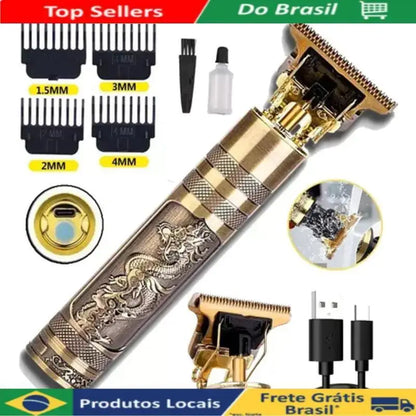 MÁQUINA DE CORTAR CABELO/BARBA MASCULINA ELÉTRICO