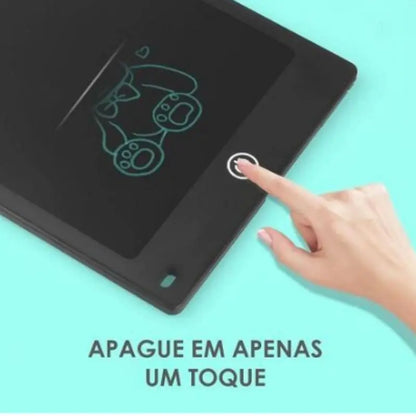 TABLET MÁGICO MONOCROMÁTICO LOUSA DIGITAL 12 POLEGADAS