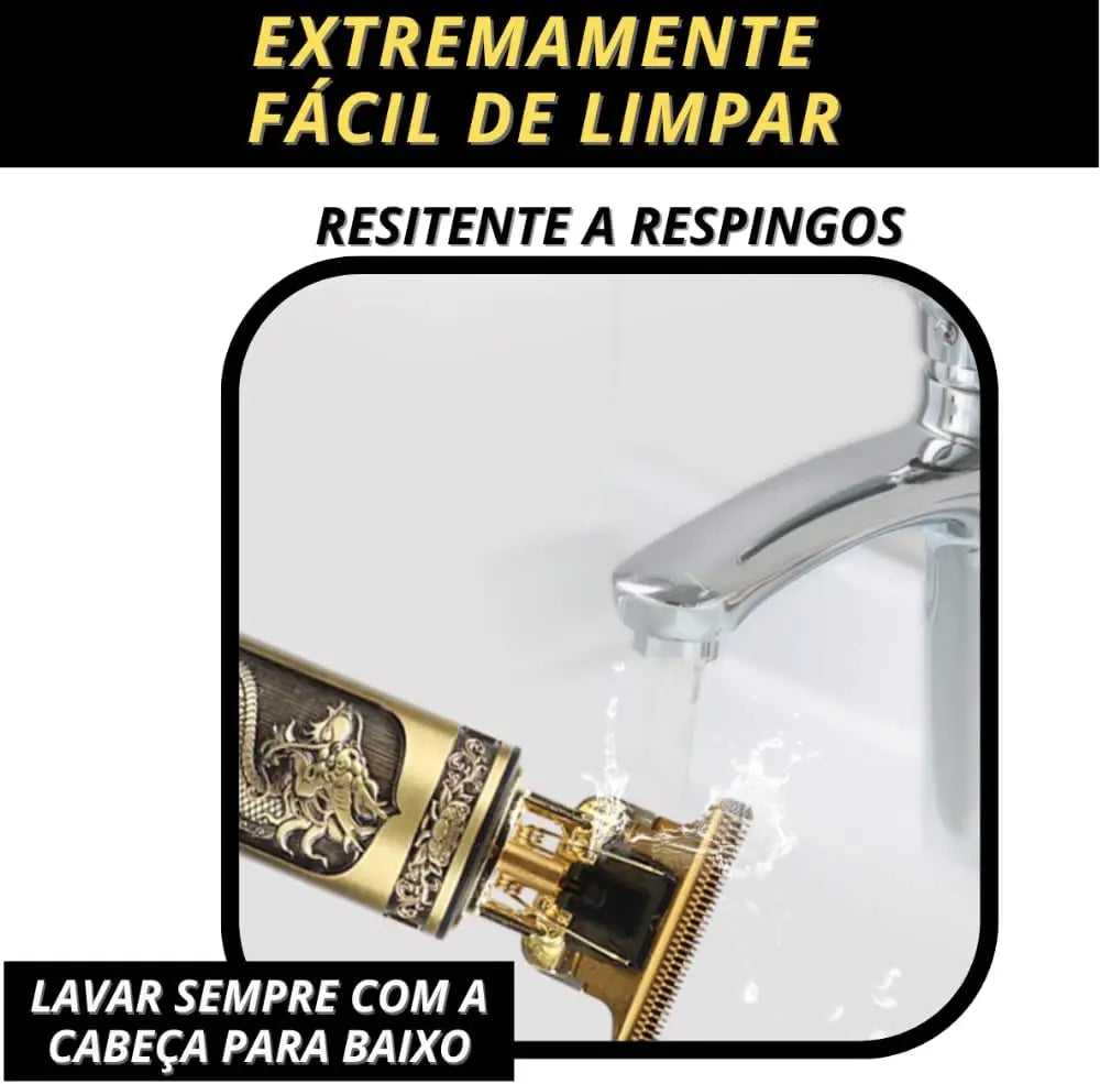 MÁQUINA DE CORTAR CABELO/BARBA MASCULINA ELÉTRICO