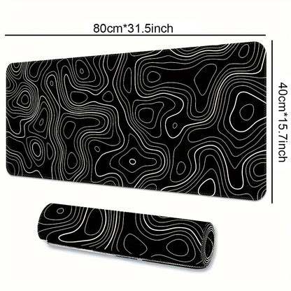 MOUSE PAD GAMER DE BORRACHA ANTIDERRAPANTE, GRANDE TECLADO, LAPTOP, MESA, TAPETE