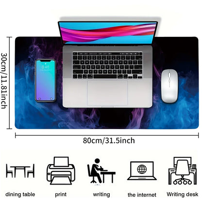 MOUSE PAD GAMER DE BORRACHA ANTIDERRAPANTE, GRANDE TECLADO, LAPTOP, MESA, TAPETE
