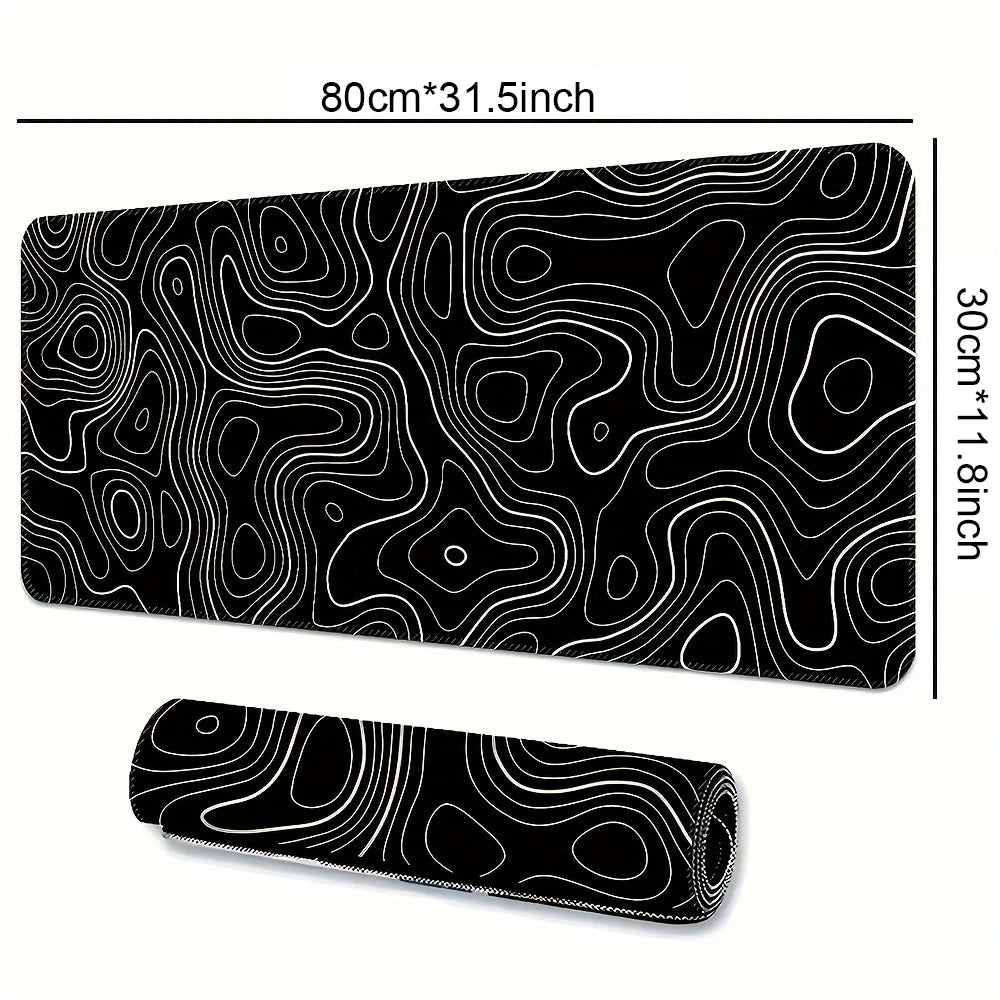 MOUSE PAD GAMER DE BORRACHA ANTIDERRAPANTE, GRANDE TECLADO, LAPTOP, MESA, TAPETE