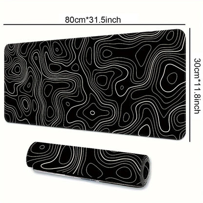 MOUSE PAD GAMER DE BORRACHA ANTIDERRAPANTE, GRANDE TECLADO, LAPTOP, MESA, TAPETE