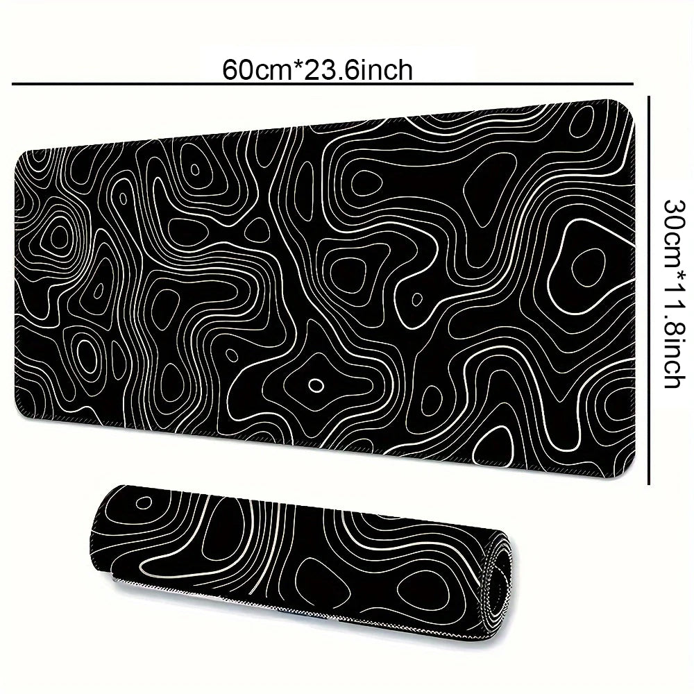 MOUSE PAD GAMER DE BORRACHA ANTIDERRAPANTE, GRANDE TECLADO, LAPTOP, MESA, TAPETE