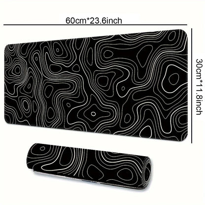 MOUSE PAD GAMER DE BORRACHA ANTIDERRAPANTE, GRANDE TECLADO, LAPTOP, MESA, TAPETE