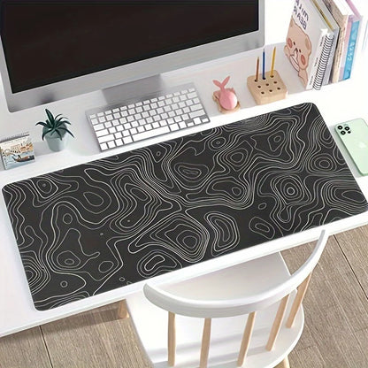 MOUSE PAD GAMER DE BORRACHA ANTIDERRAPANTE, GRANDE TECLADO, LAPTOP, MESA, TAPETE