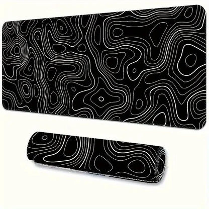 MOUSE PAD GAMER DE BORRACHA ANTIDERRAPANTE, GRANDE TECLADO, LAPTOP, MESA, TAPETE