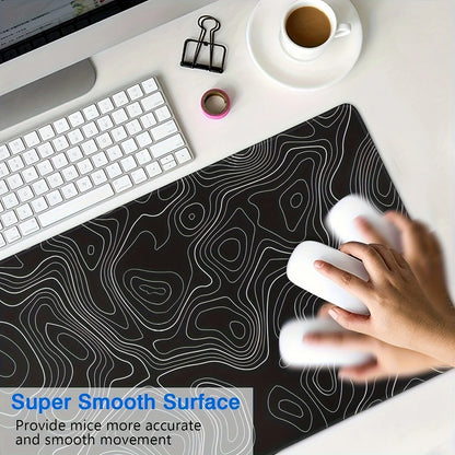 MOUSE PAD GAMER DE BORRACHA ANTIDERRAPANTE, GRANDE TECLADO, LAPTOP, MESA, TAPETE