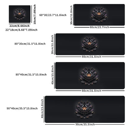 MOUSE PAD GAMER DE BORRACHA ANTIDERRAPANTE, GRANDE TECLADO, LAPTOP, MESA, TAPETE