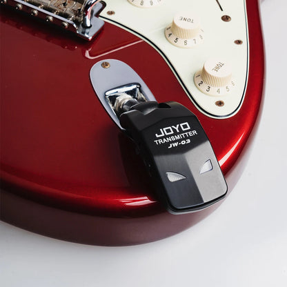 JOYO JW-03 SISTEMA DE GUITARRA SEM FIO 2.4G 4 CANAIS RECARREGÁVEL TRANSMISSOR