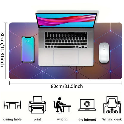 MOUSE PAD GAMER DE BORRACHA ANTIDERRAPANTE, GRANDE TECLADO, LAPTOP, MESA, TAPETE