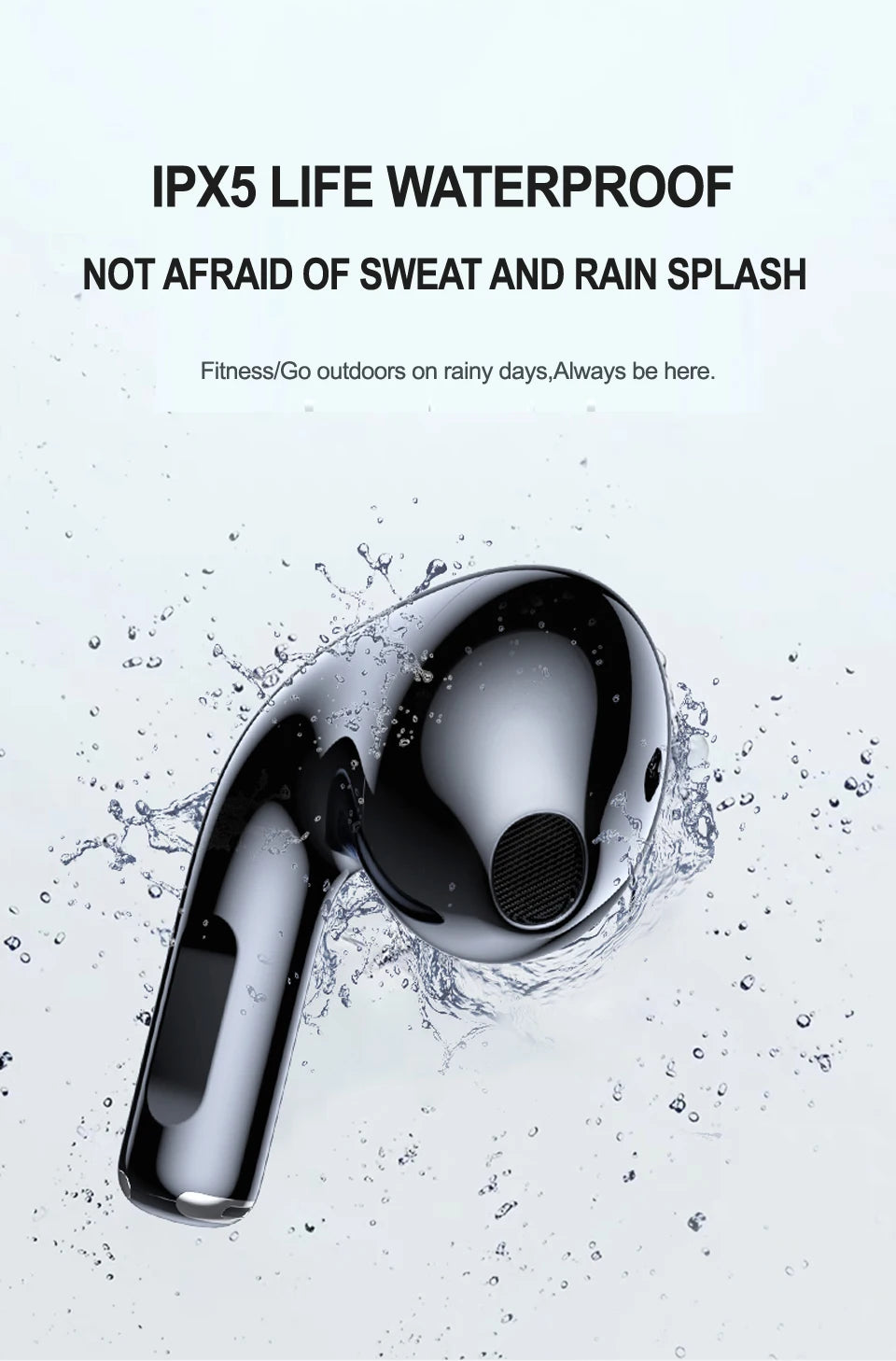 LENOVO-LP40 TWS FONE DE OUVIDO SEM FIO BLUETOOTH 5.0, ESTÉREO DUPLO, REDUÇÃO DE RUÍDO