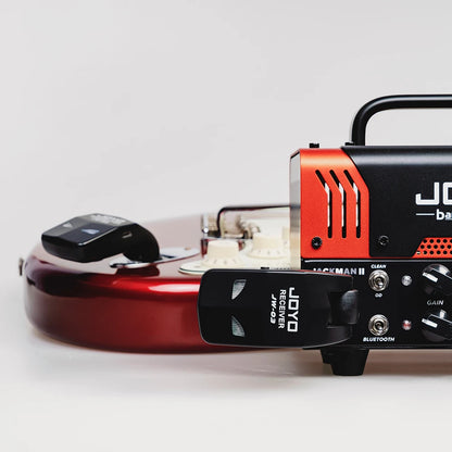 JOYO JW-03 SISTEMA DE GUITARRA SEM FIO 2.4G 4 CANAIS RECARREGÁVEL TRANSMISSOR